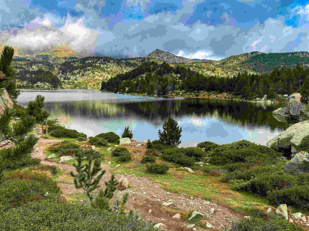 stage de pêche truite lac de montagne Pyrénées