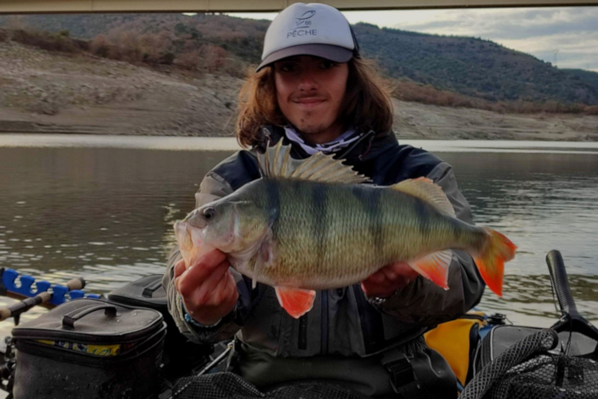 pêche float tube à Caramany