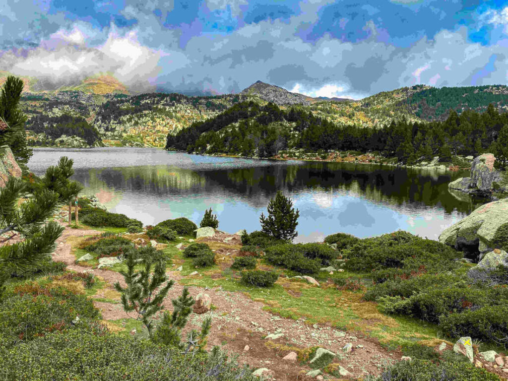 stage de pêche truite lac de montagne Pyrénées