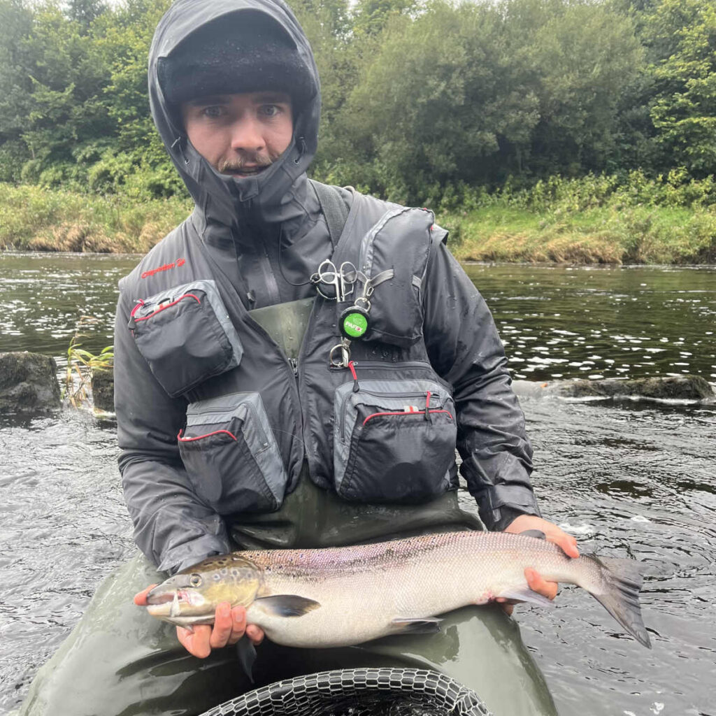 photo pêche saumon irlande