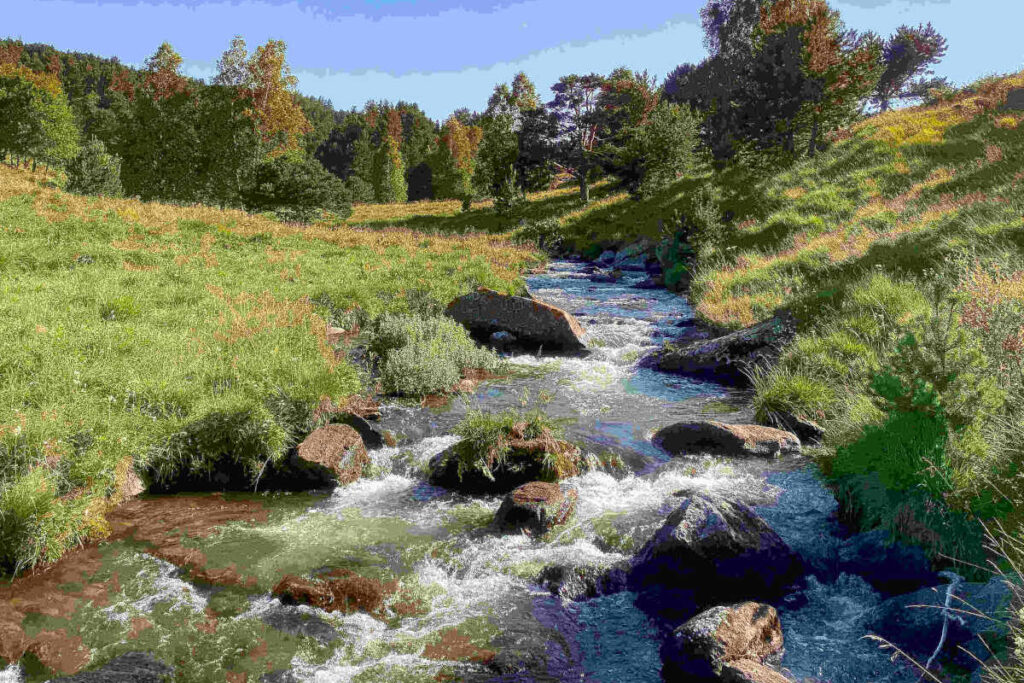 rivière le galbe Pyrénées Orientales